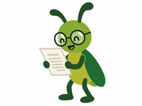 Grash&uuml;pfer mit Brille und Blatt Papier