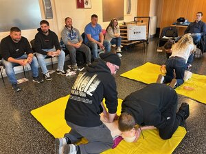 Erste Hilfe Kurs der Mitarbeiter der Verbandsgemeinde Wonnegau 2026