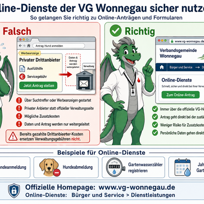 Online-Dienste sicher nutzen